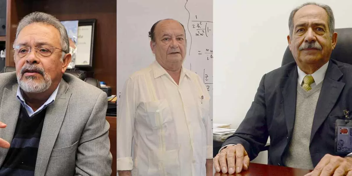 Se suman tres académicos BUAP a la lista de Investigadores Nacional Emérito del Conahcyt