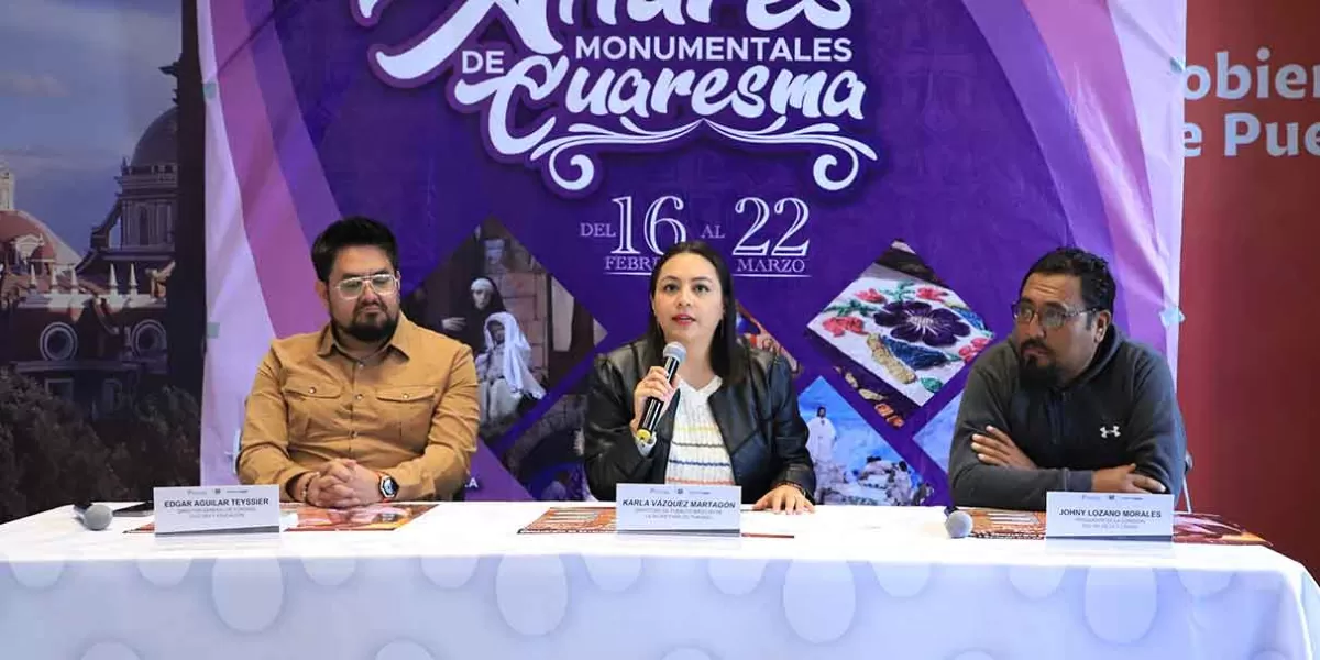 Turismo anuncia Altares Monumentales de Cuaresma en Huejotzingo