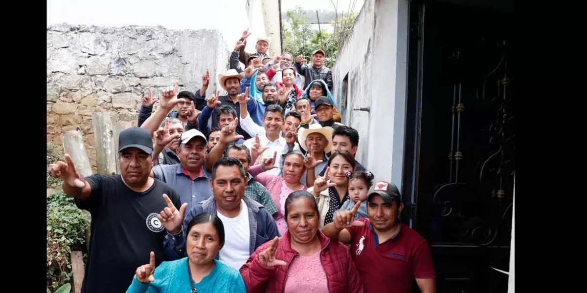 En 70 municipios de Puebla, Eduardo Rivera ha visitado estructuras en casi dos meses