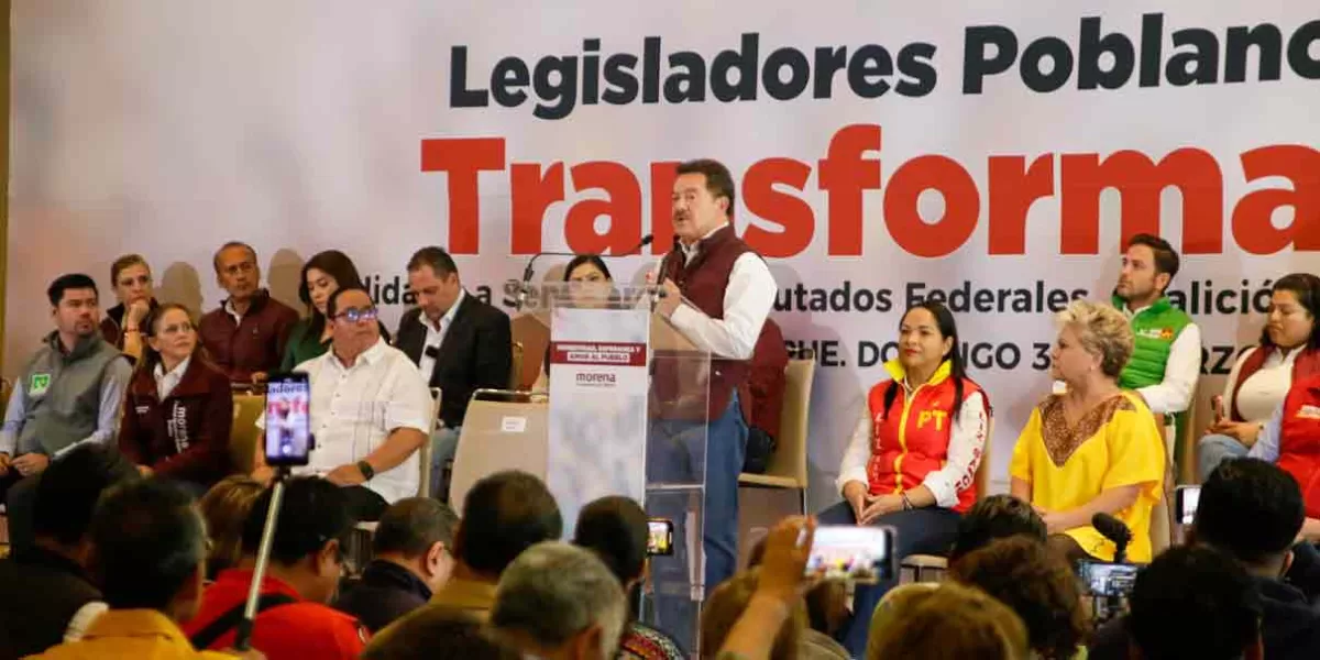 Morena ratificó "sus cartas federales" para seguir con la 4T en Puebla 