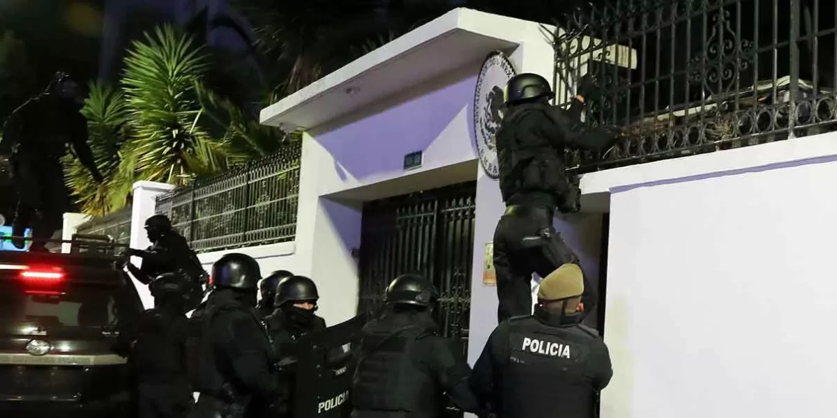 OEA condena el asalto de policías a embajada de México en Quito
