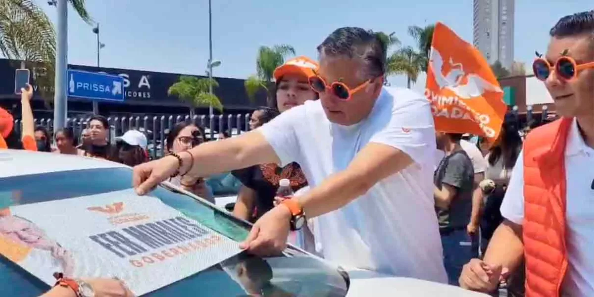 Los candidatos naranja tienen capacidad, dijo Fernando Morales en San Baltazar Tetela