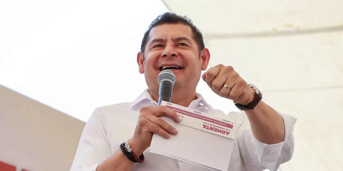 A mitad de la campaña, Armenta mantiene preferencia para la gubernatura de Puebla