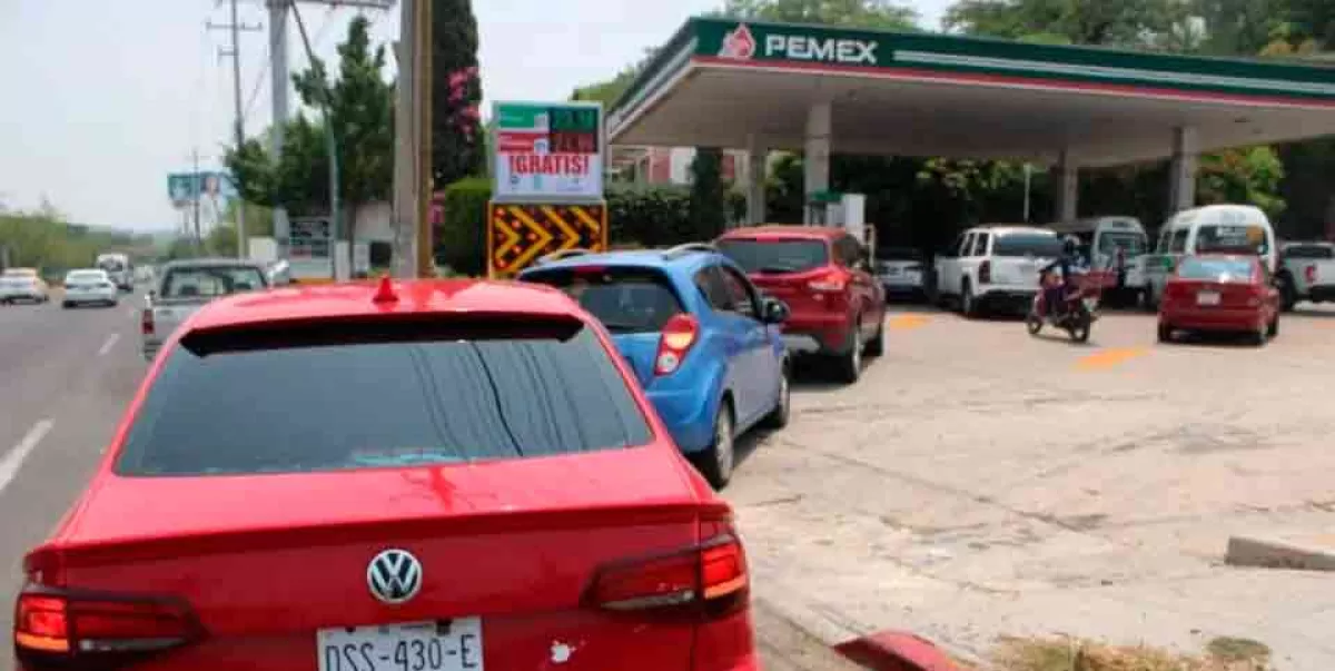 Se registra desabasto de gasolina en Chiapas por bloqueos de la CNTE