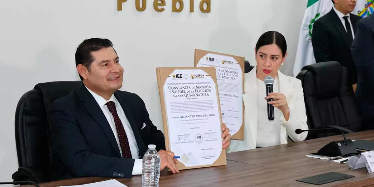 Alejandro Armenta, el gobernador electo más votado en la historia de Puebla