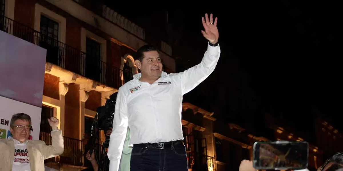 El 9 de junio, Armenta recibirá constancia de mayoría como gobernador electo de Puebla
