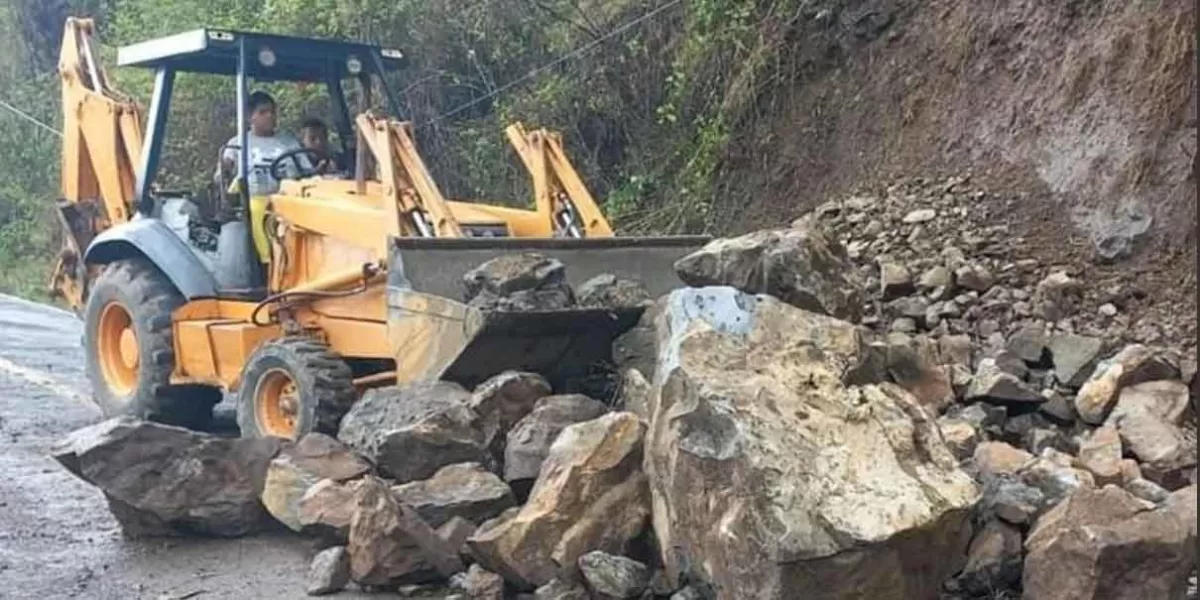 Lluvias provocaron daños en viviendas y deslaves de Xochiltepec, en la Sierra Norte