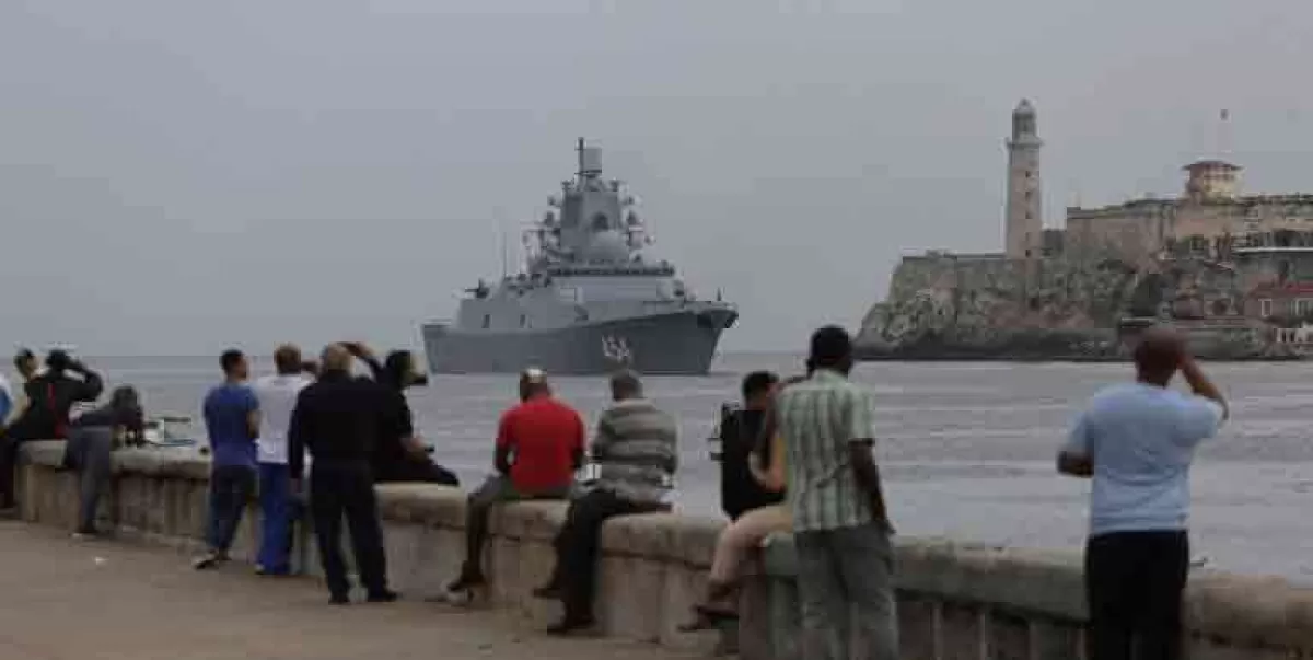 Destacamento naval ruso con un submarino nuclear llega a Cuba