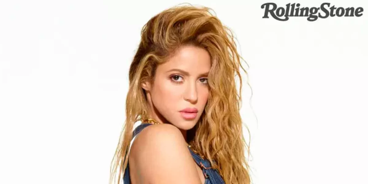 Shakira factura y lo muestra al ser portada de la revista Rolling Stone