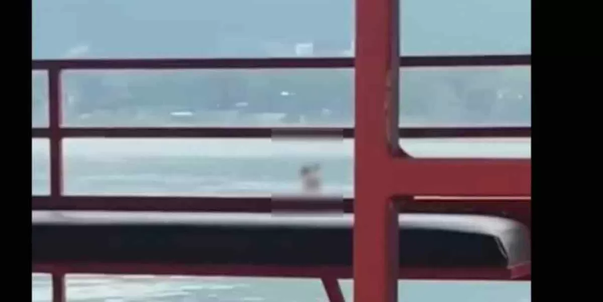 VIDEO. Pareja es captada haciendo EL DELICIOSO en presa 'La Boca' en Nuevo León