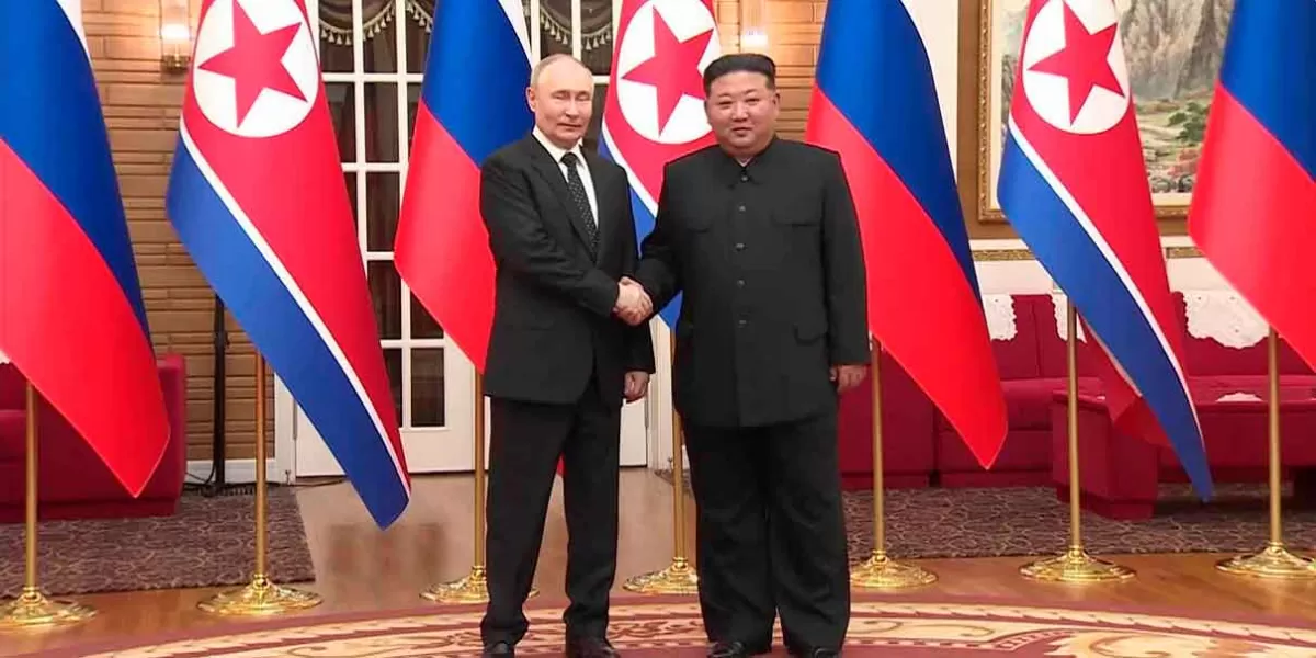 Ante guerra, Rusia y Corea del Norte firman acuerdo para defenderse en caso de ataque