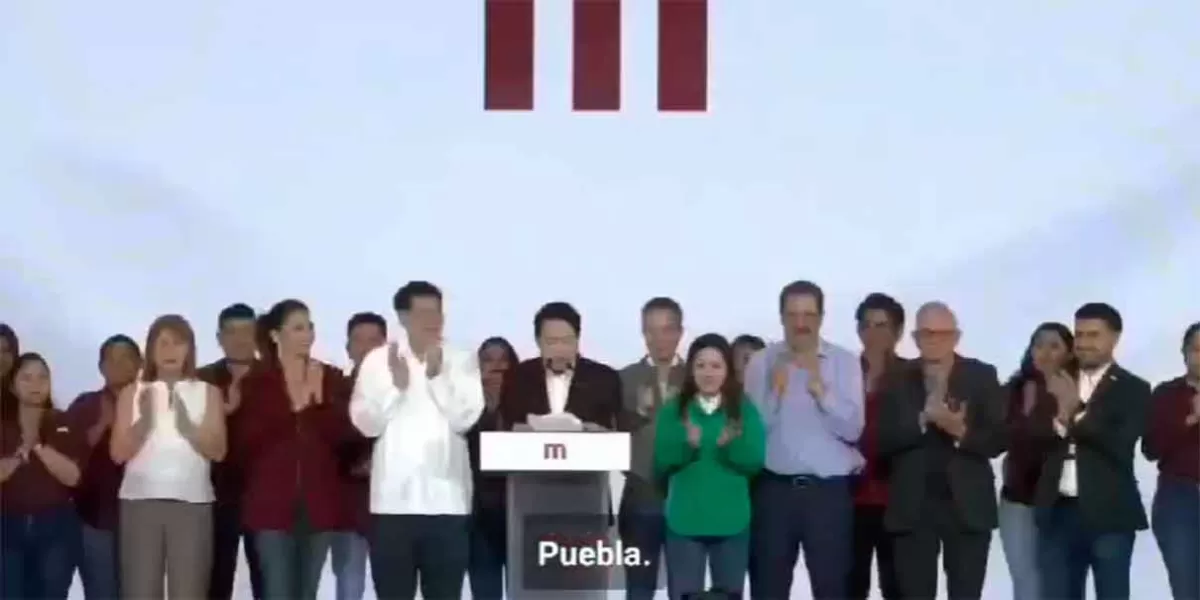 ENCUESTA. Mario Delgado aseguró que Armenta ganó en Puebla  