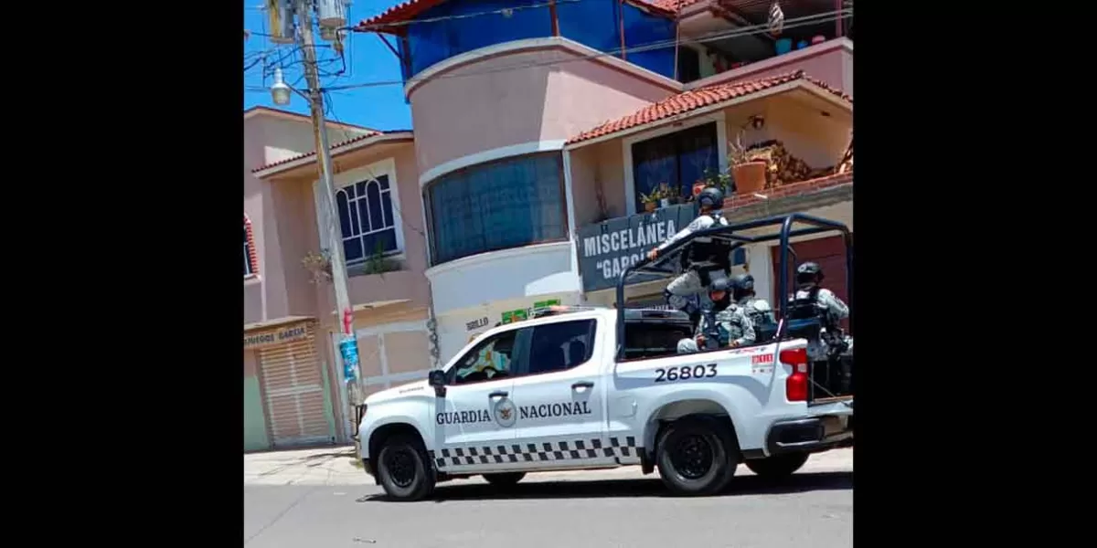 Guardia Nacional y Policía Municipal resguardan juntas auxiliares de Huejotzingo