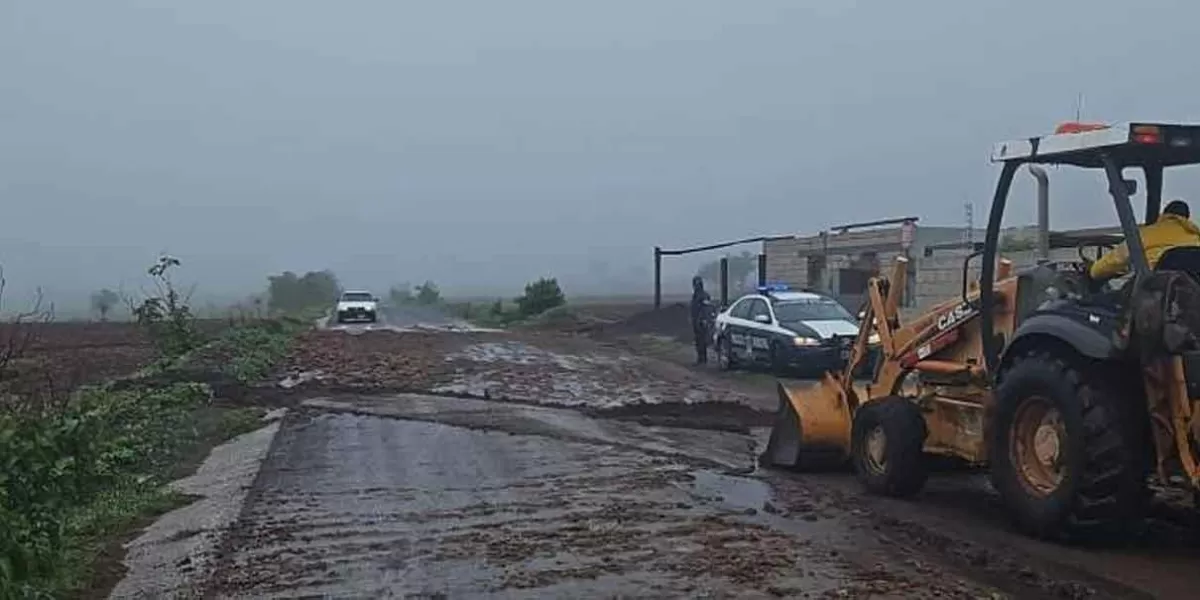 Destrucción en comunidades de Atlixco por las lluvias; Francisco pidió ayuda