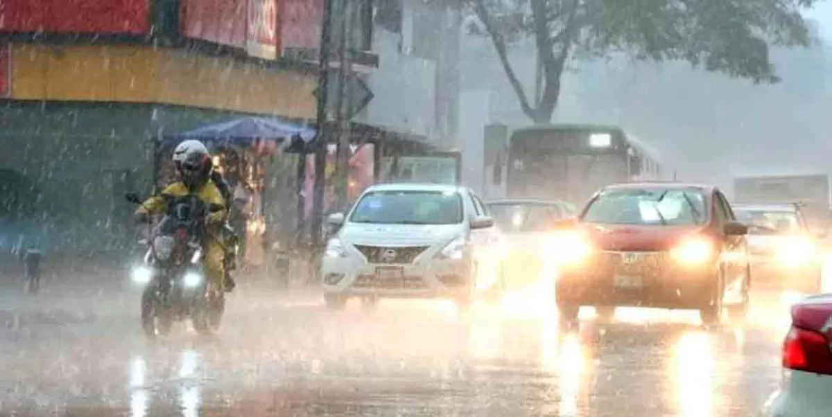 Lluvias intensas en distintas zonas del país