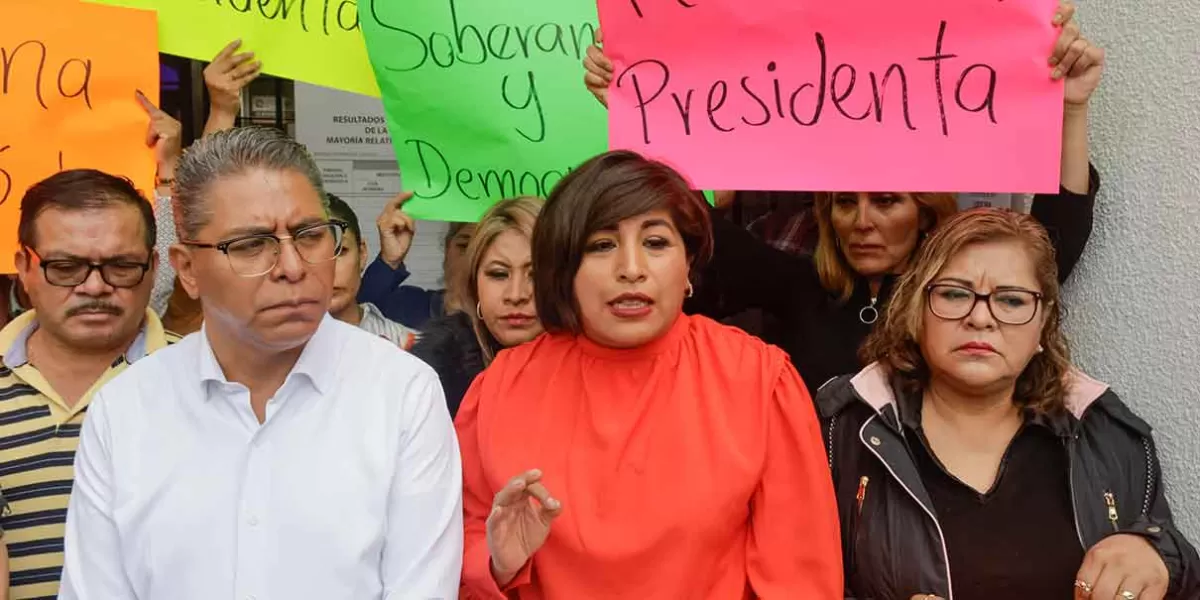 Roxana Luna critica a Morena por criminalizar protestas; insiste en recuperar San Pedro Cholula