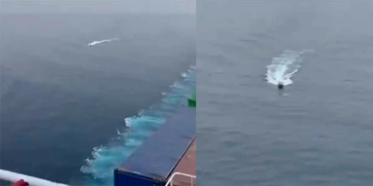 VIDEO. Lancha pirata intenta abordar barco cerca de Yemen