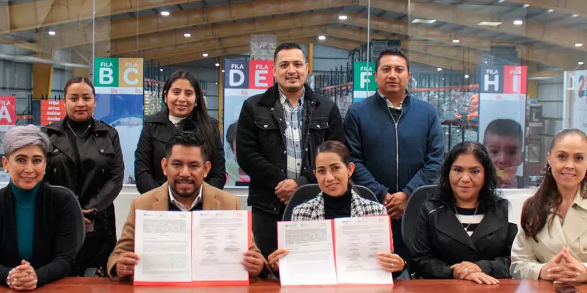Alumnos del Conalep Puebla realizarán servicio y prácticas en Cáritas gracias a convenio