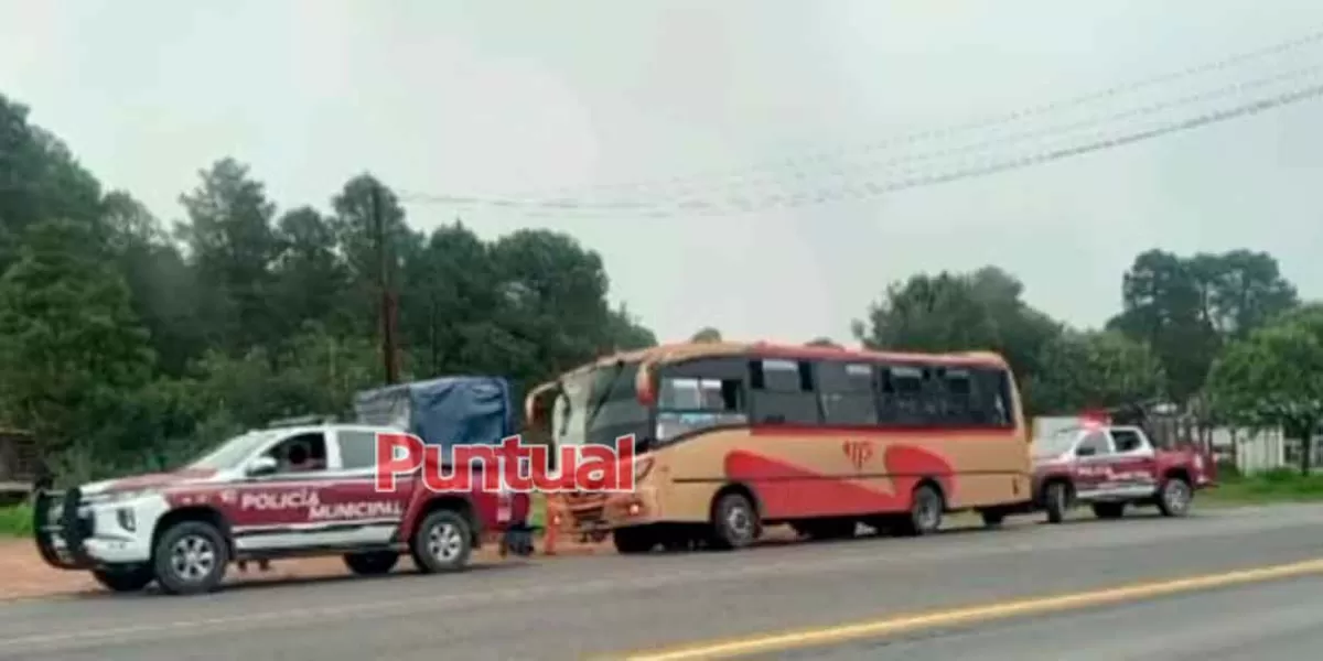 Detienen en Huauchinango a sujeto con drogas a bordo de autobús