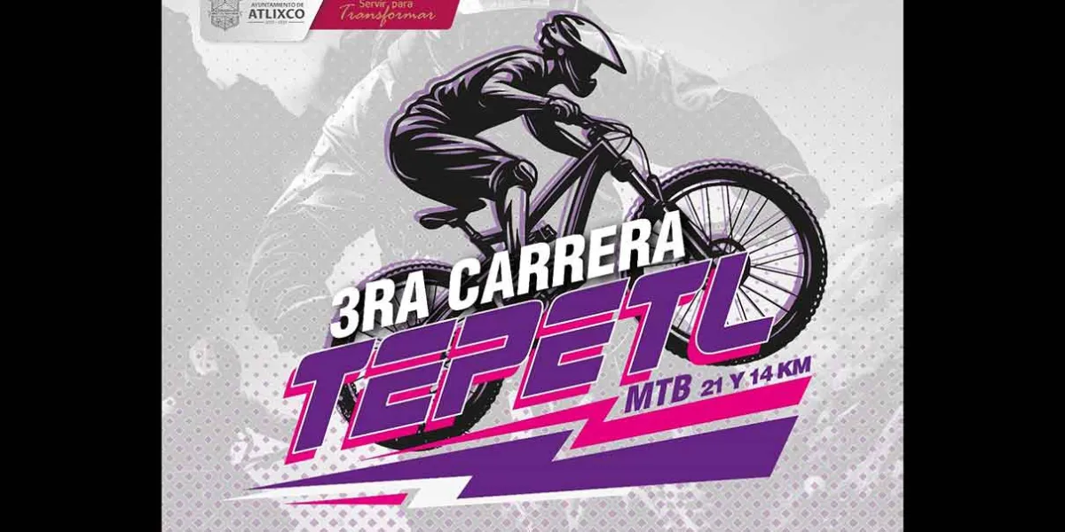 Apúntate, este 29 de agosto la carrera ciclista Tepetl en Metepec, Atlixco