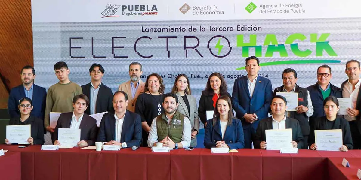 #ElectroHack 2024: Concurso de innovación energética llega con su tercera edición a Puebla