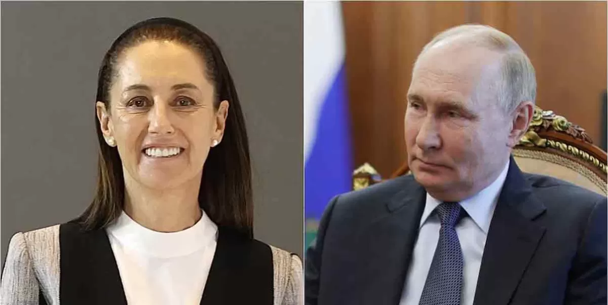 Levanta polémica la invitación de Putin a toma de posesión de Sheinbaum