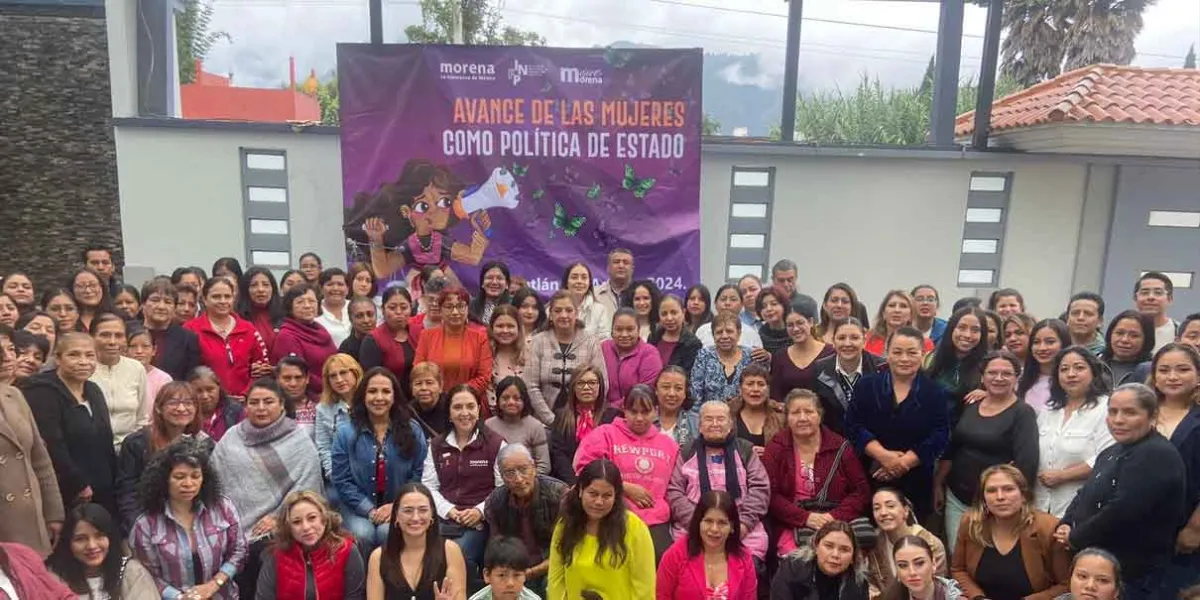 Morena fortalece el liderazgo de las mujeres en Puebla con talleres gratuitos