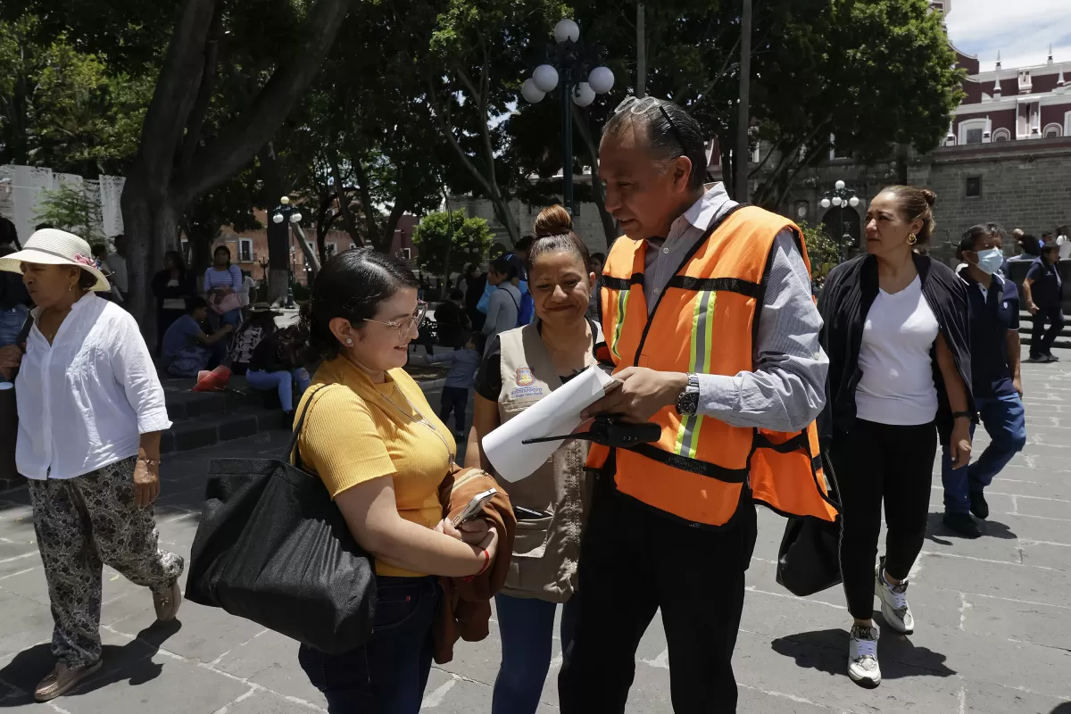 Alarma sísmica falsa le dio un susto a los poblanos 