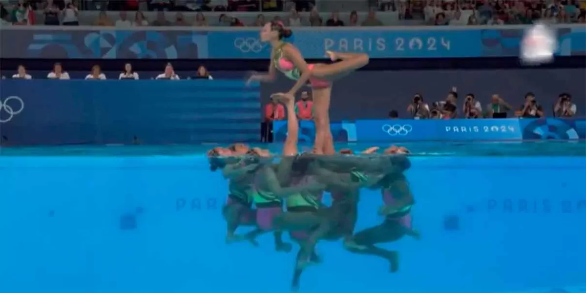 VIDEO. Sirenas mexicanas brillan en París 2024; equipo de natación artística en séptima posición 