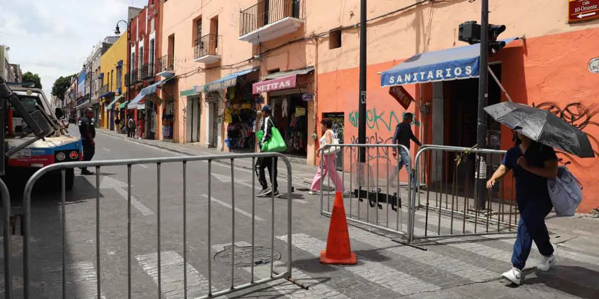 Hubo movilidad pero no ventas en los comerciantes del centro histórico de Puebla