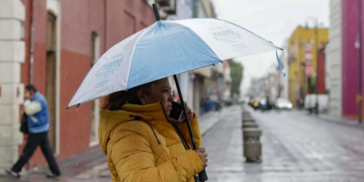 Se esperan lluvias con tormentas eléctricas este miércoles en Puebla