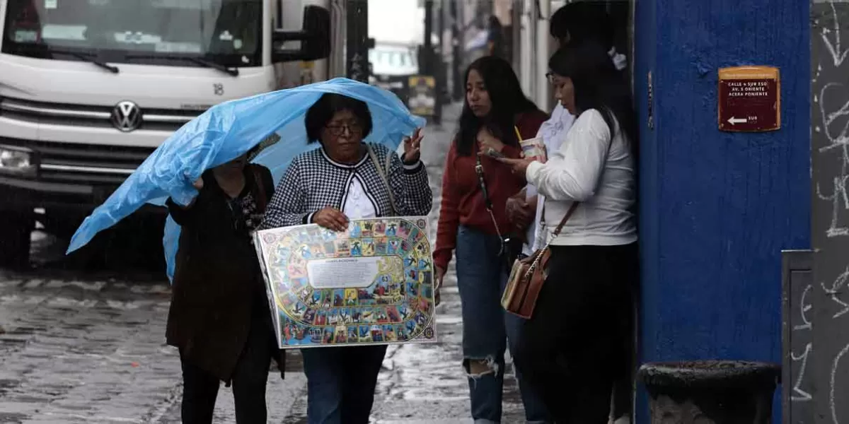 Se esperan más lluvias en Puebla por el frente frío 2