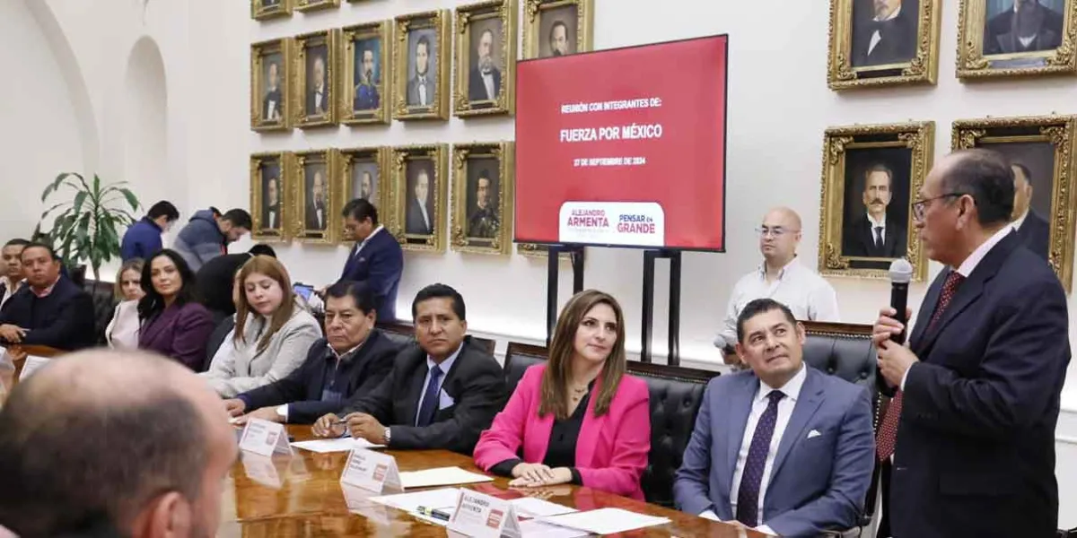 Trabajo con sentido social y humano para el desarrollo municipal en Puebla: Armenta