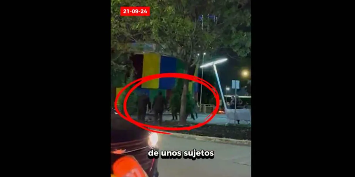 VIDEO. Otra vez pelea de juniors en la zona de antros de Angelópolis 