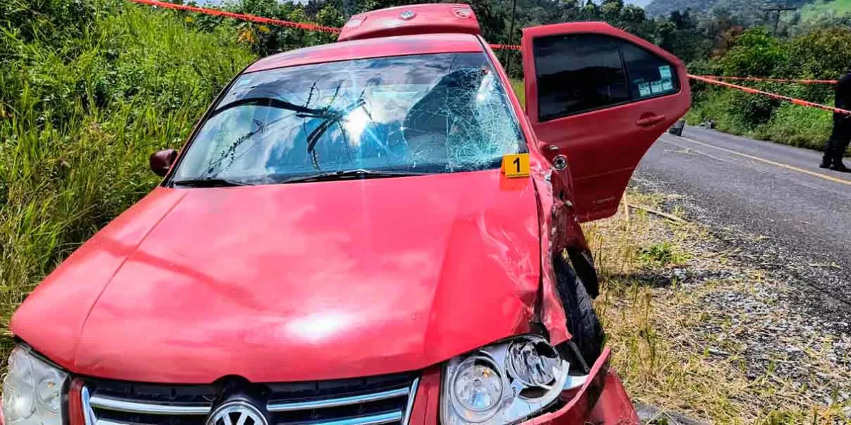 Motocilistas arrollados en Tlaola, hubo un muerto; el culpable huyó