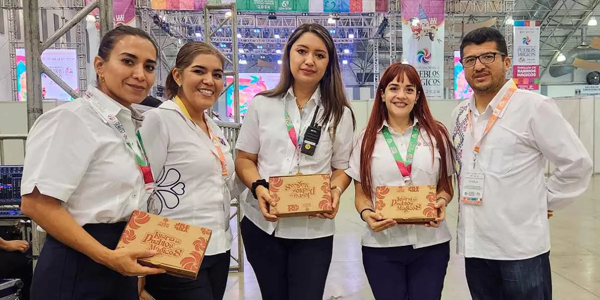 Turismo de Puebla presenta Lotería de Pueblos Mágicos de Puebla en el Tianguis Nacional