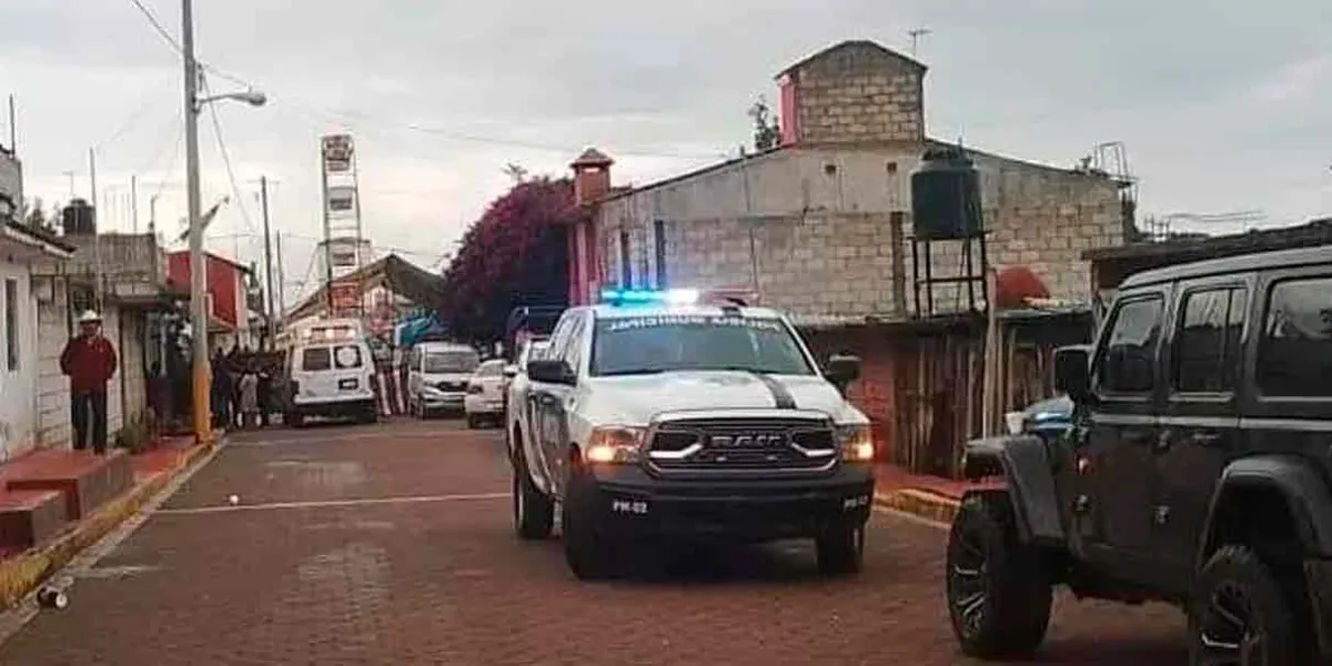 Le reventaron la cabeza de un balazo a una mujer durante baile en Tlachichuca