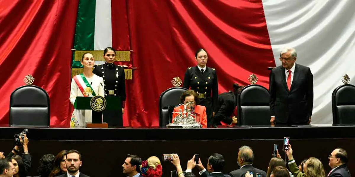 VIDEOS. “Un nuevo comienzo”: Sheinbaum se convierte en la primera presidenta de México