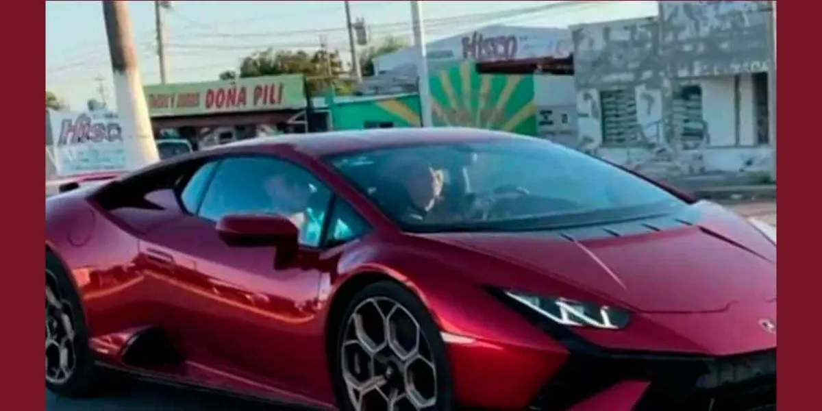 VIDEO. Diputado del PT presume Lamborghini Huracán en Coahuila