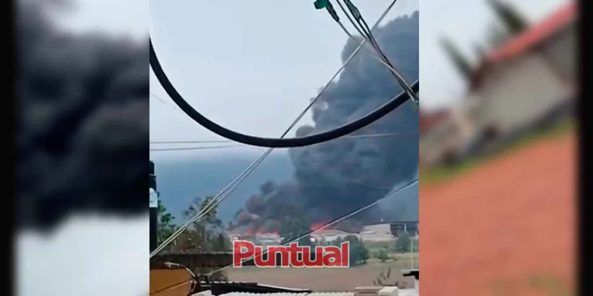 Fuente incendio se registró en corrales de Ahuazotepec 