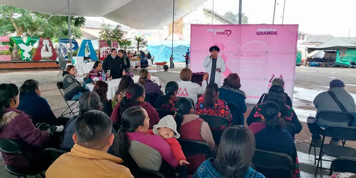 En Hueyapan Red Estatal de Mujeres Armamentistas realizan jornada de atención integral 