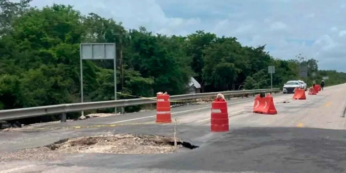 Le tocarán recursos federales a Puebla para bachear carreteras