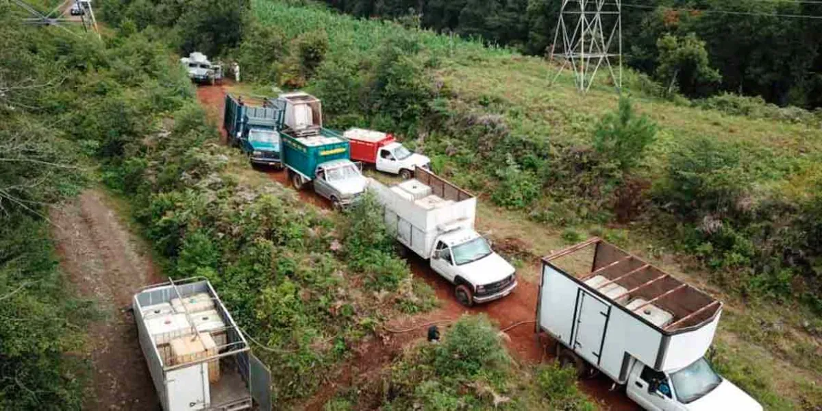 Los huachicoleros tienen 17 municipios poblanos preferidos para la ordeña 