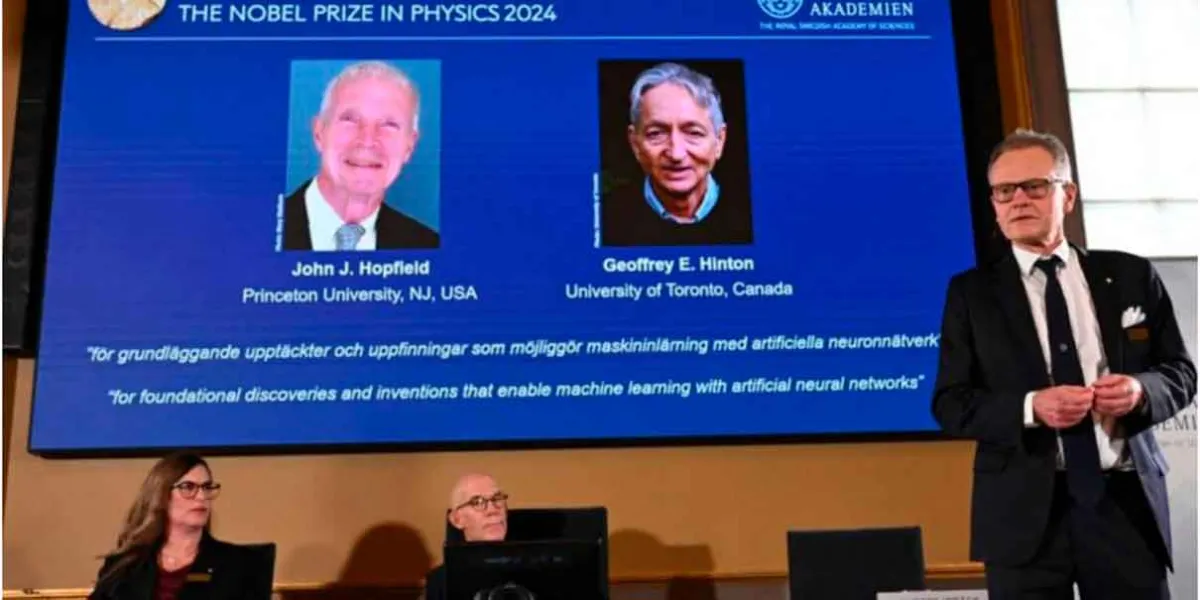 Premio Nobel de Física 2024 es para Hopfield y Hinton por su labor en la IA