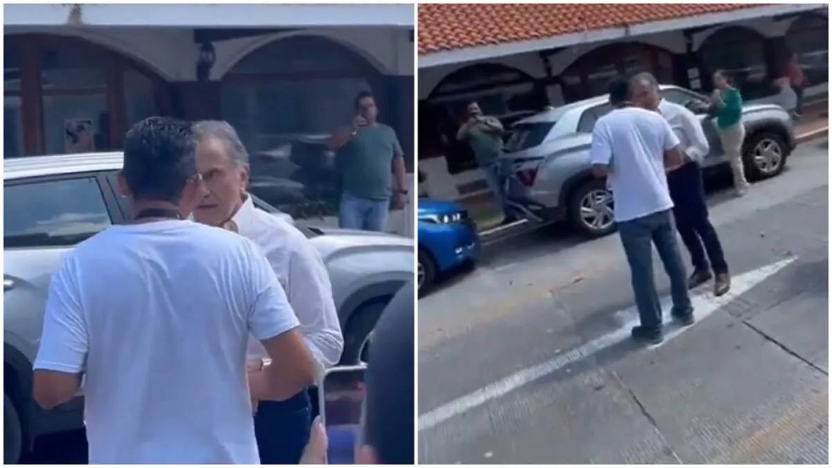 VIDEO: Yunes Linares, “traidor” le gritaron manifestantes al momento de arrojarle monedas 