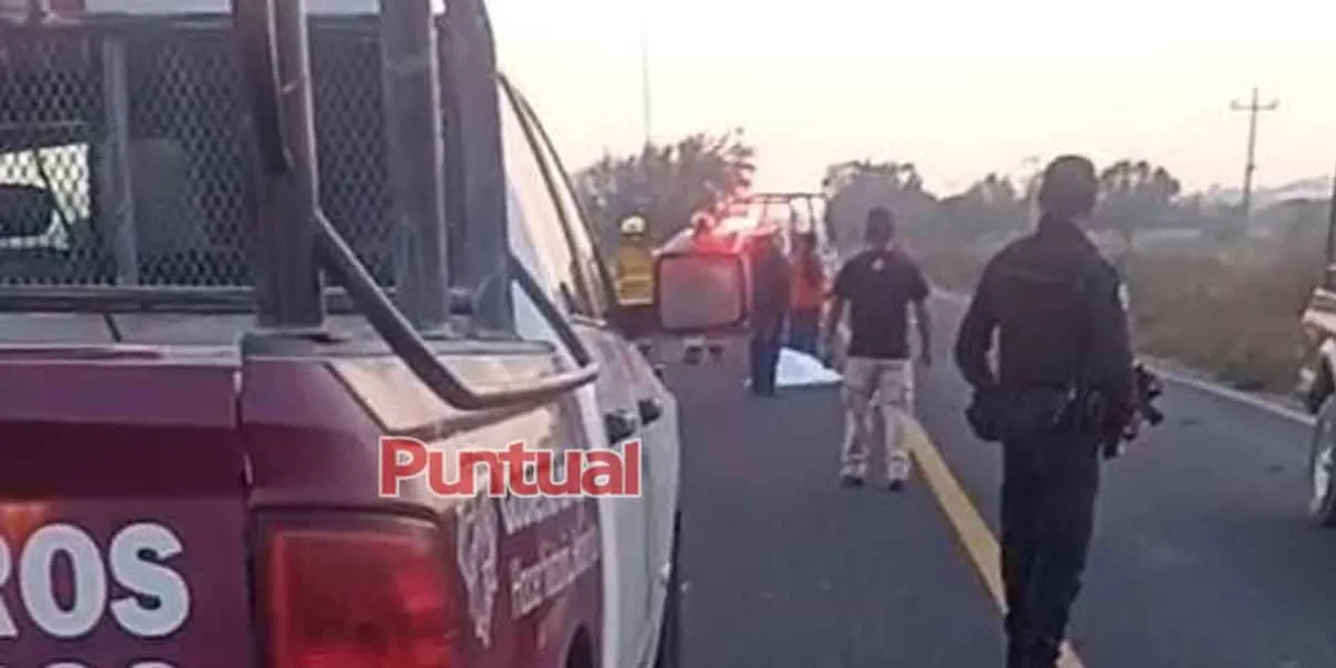 Atropellan y matan a ciclista en la federal Azumbilla-El Seco