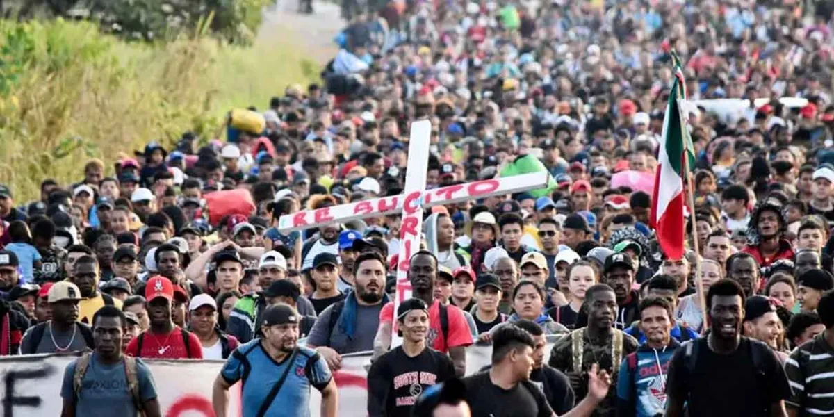 Caravana migrante, busca llegar a EU antes de que Trump asuma el poder