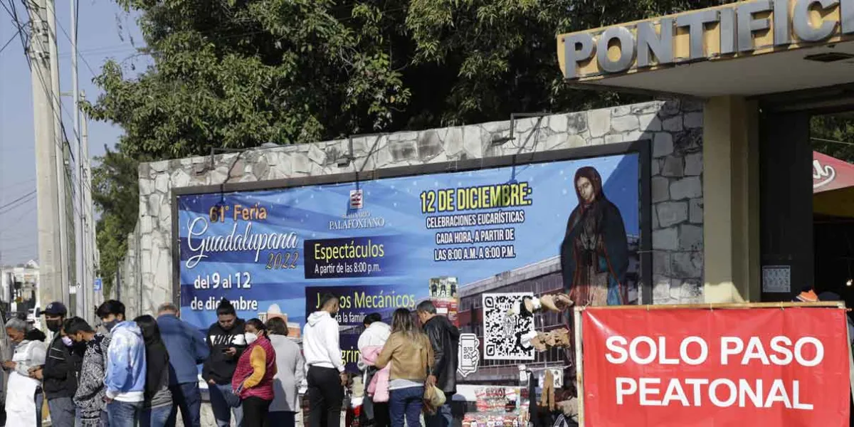 Tres días de cierre de vialidades por festividades guadalupanas