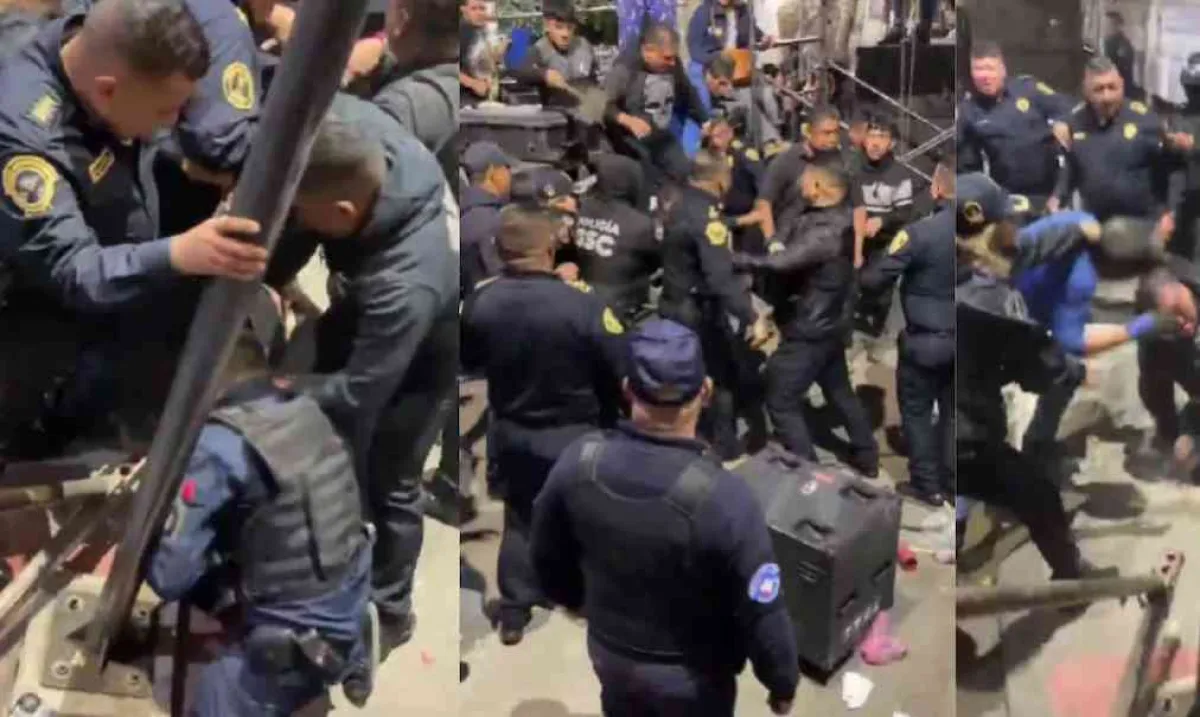 En baile Guadalupano, policías de CDMX detienen al dueño del Sonido Cóndor 