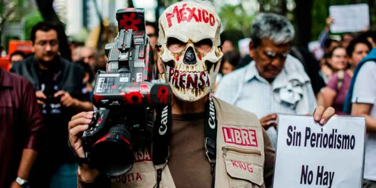 Periodistas de México en peligro. Foto de Eduardo Blas